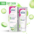 Veet Pure Hair Removal Cream Dry 100g - Body & Legs. 