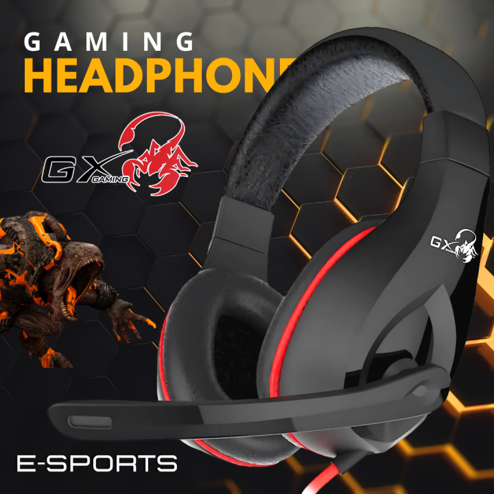 GX Gaming Headphones Wired Gaming Headphones With Stereo Voice Noice ...