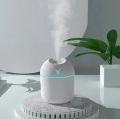 MS - 250ML Mini Humidifier Aroma Essential Oil Diffuser Home Car USB Ultrasonic Fogger with LED Light Diffuser for Night Lamp - 1 Piece. 