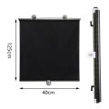 Sunshade Roller Blackout Suction Cup Blinds Curtains for Kitchen A. 