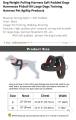 Weight Pulling Dog Training Harness. 