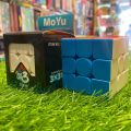 Moyu RS3M 2020 Original Cube 3x3 Magic Puzzles Speed Cube Magnets Cube 3*3 Sticker less Toys For Children R3SM. 