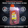 Anti Rust Radiator Coolant Red, Turbo Car coolant. 