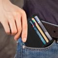 ATM Card Holder Card Cases Slim Minimalist Front Pocket Wallet,. 