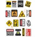 10 Pcs Caution Funny Cool Funky Doodle Stickers Pack for Laptop and Phone DIY Stickers - JangoMango Store. 