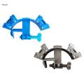Fish Tank Hose Clamp Mounting Clip Fixing Clip Adjustable Water Pipe Clamp Blue. 
