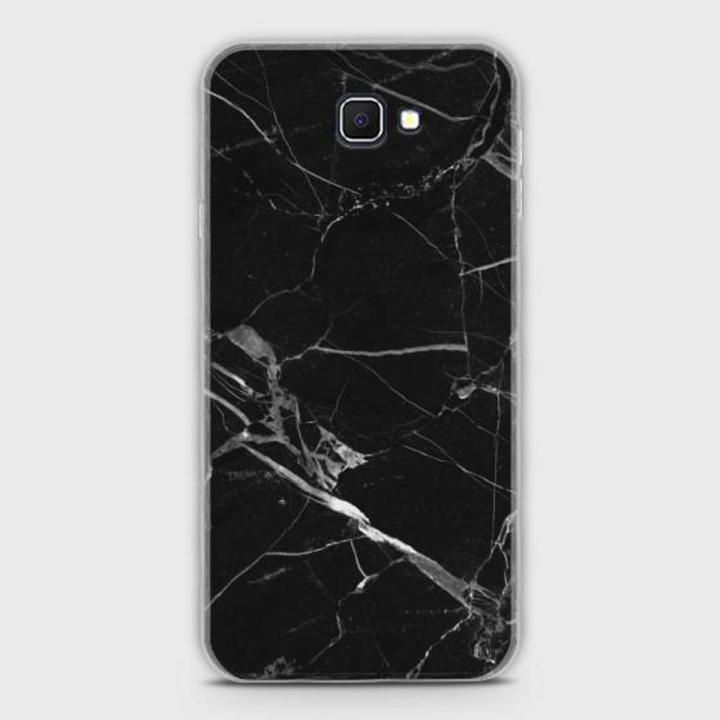 Samsung A5 2016 (A510) Cover - SkinLee HQ Hybrid Case (Soft) - Black Marble Classic - SKINLEE-299-1-133-35