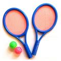Pack Of 2 Large Plastic Racket Set With 2 Plastic Balls For Kids. 