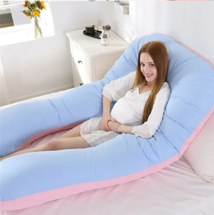 Maternity%20Pillow%20%E2%80%93%20U-Shaped%20Full%20Body%20Support%20with%20Soft%20Ball%20Fiber%20Filling%20%20Premium%20Pregnancy%20Pillow%20-%20Image%207