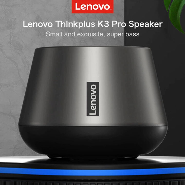 Lenovo Thinkplus K3 Bluetooth Wireless Speaker TWS Stereo Mic / Lenovo Bluetooth Speaker