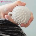 White Colors Handheld Scalp Massage Comb Soft and Comfortable Silicone Head Massager Promote Hair Growth Shower Brush Shampoo Massage Brush. 