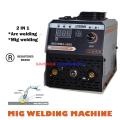 MIG WELDING MACHINE INVERTER, ARC MIG BOTH. 