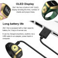 Smart Tasbih Tally Counter Ring for Muslims Zikr Digital Tasbeeh 5 Prayer Time. 
