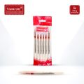 Pack of 6- Signature Mate Ball Point Pens (Red ink). 