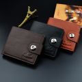 Soft Short Men Wallets 2019 New Casual Male Purses Credit Card Holder Small Clutch Purse Money Bag For Boy Vintage Men's Wallet. 