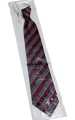 The City School Primary Boys Uniform Elastic Tie Gray & Maroon Lining Uniform Tie. 