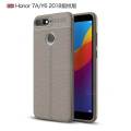 Huawei Y6 2018 Autofocus Real Leather Look Tpu Case. 