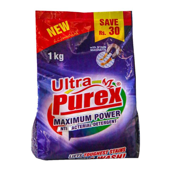 Ultra Purex Maximum Power Anti Bacterial Detergent 1 Kg