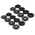LKPCIGCXM 8X Car Mat Carpet Floor Fixing Clips Grips Clamps Nice Black for Mercedes-Benz 6680520. 