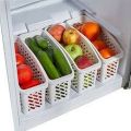 Plastic Kitchen Desk Storage Basket Kitchen Storage Cabinet With Handle For Kitchen Accessories Bottle Seasoning Food Sticks. 
