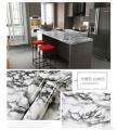 Marble Effect Vinyl Wallpaper Self Adhesive Waterproof Wall Sticker Kitchen Furniture Renovation. 