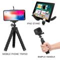 Flexible Octopus Tripod Bendy Camera Tripod with Smartphone Holder Mount / Mini Spider Tripod for Mobile Phone. 