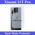 Xiaomi 11T Pro Back Matte Protection Soft Skin Sheet Soft Film Protection For Xiaomi 11T Pro. 