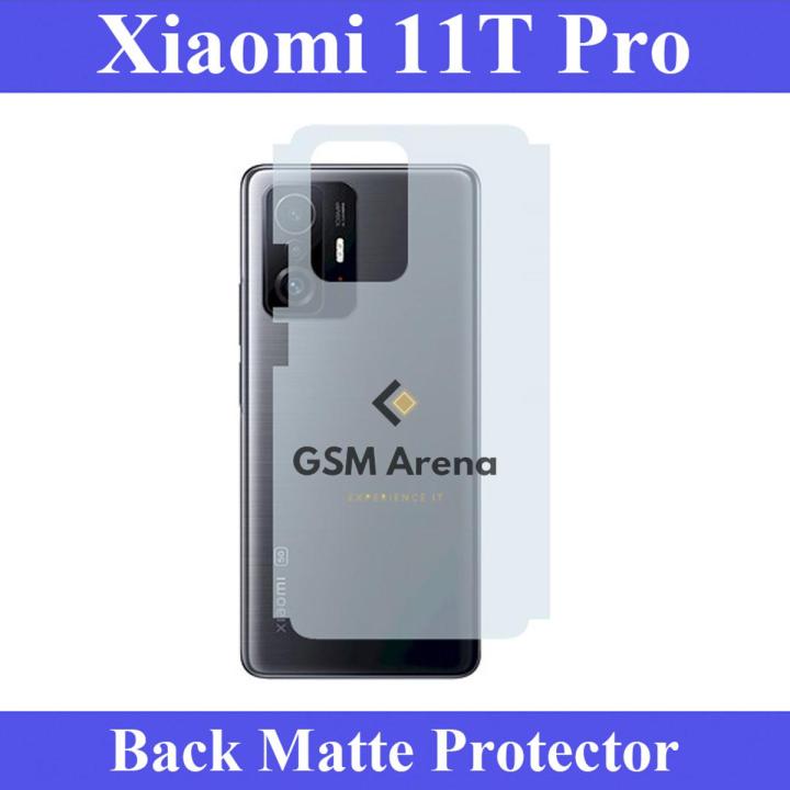 Xiaomi 11T Pro Back Matte Protection Soft Skin Sheet Soft Film Protection For Xiaomi 11T Pro