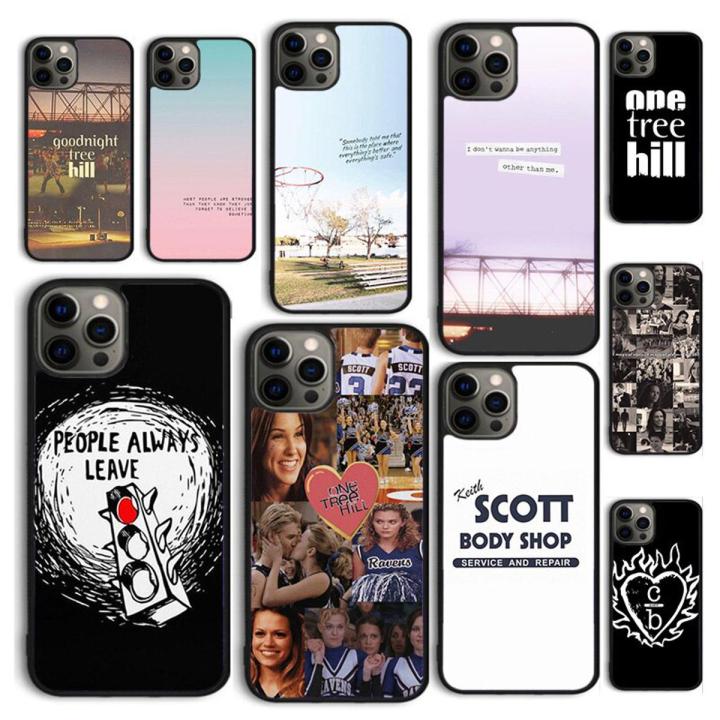 【2023NEW】Autumu One Tree Hill Phone Case Cover for iPhone 12 mini X XS XR 11 13 14 Pro Max SE 2020 Apple 5 6S 7 8 Plus Coque