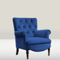 Modern Sofa Chair Tufling Designe One Seater Blue Colour With 1 cousion free {Special Offer available}. 