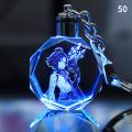 Genshin Impact Acrylic KeyChains Trinket Anime Accessories Bag Pendant KeyChains. 