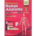 BD Chaurasia's Human Anatomy Volume 3 Low Price Edition Latest Edition For | MBBS | DPT | BDS | Color Book. 