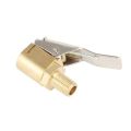 Universal Brass Air Pump Chuck Clip – Tire Inflator Valve Connector for Car, Bike, Truck, Air Pump Nozzle Adapter, Durable Clamp, Auto Repair Accessories, High-Pressure Compatible, Portable, Easy to Use, Ideal for Inflation Tools and Maintenance. 