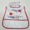 Best Quality Transparent Folding Plastic Baby Bib/Apron/Napkin For Baby. 