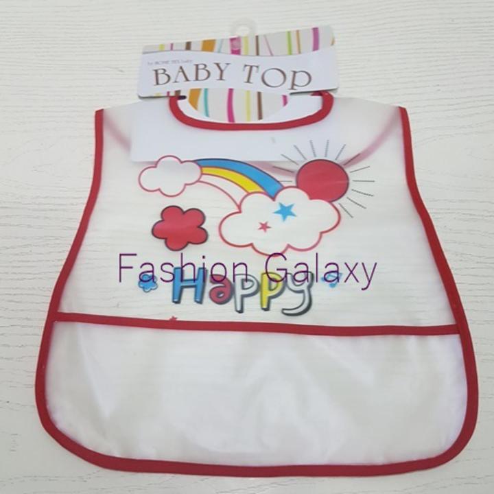 Best Quality Transparent Folding Plastic Baby Bib/Apron/Napkin For Baby