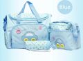 Diaper Baby Bag 4pcs  Set (Light blue). 