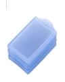 ID card holder/cover 10 pcs transparent plastic. 