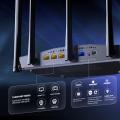 Tenda TX2 Pro Dual-Band Gigabit Wi-Fi 6 Router. 