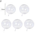 Bobo Balloon Wear Resistant DIY Crafting Round Bubble Balloon. 