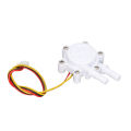 Water Flow Meter Sensor, DC 3.5-24V Flowmeter Switch Waterproof for Heater. 