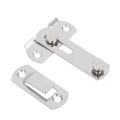 Hasp Latch METAL Hasp Latch Lock Sliding Door Lock for Window Cabinet Fitting. 