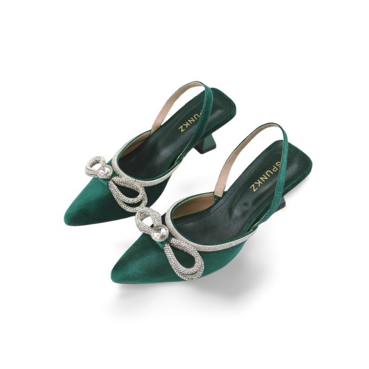 Velvet%20Sling%20Back%20High%20Heels%20with%20Rhinestone%20Strap%20Bow%20by%20Spunkz%20-%20Image%202