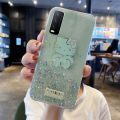 Phone Case VIVO Y20 SG Shiny Ring Back Cover Glitter Soft Transparent Hello Kitty Cases for VIVO Y20 SG Back Cover Stars Moon Girls. 