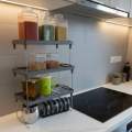 Stackable Kitchen Storage Rack – Space-Saving Organizer for Cabinets & Countertops. 