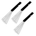 3X BUTTERFLY Folding Design Plastic Architect / Eneer Ruler White + Black. 