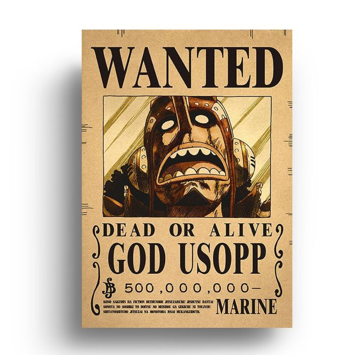 Usopp from onepiece bounty poster