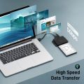 FIDECO SATA/IDE to USB 3.0 Adapter, Hard Drive Adapter Cable Converter for Universal 2.5/3.5 Inch SATA and IDE HDD, 2.5 Inch SSD, 5.25-Inch DVD-ROM/CD-ROM/CD-RW/DVD-RW/DVD+RW. 