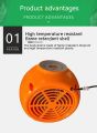 150 Watt Temperature-Controlled Heater Lamp E27 Auto Constant Temp Adjustable Poultry Heater Lamp for Rabbits Chickens Ducks. 