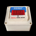 HERO Digital AC VoltMeter High Quality Electric Panel Voltage Meter LED Voltage Indicator AC-220V with ABS Plastic Box. 
