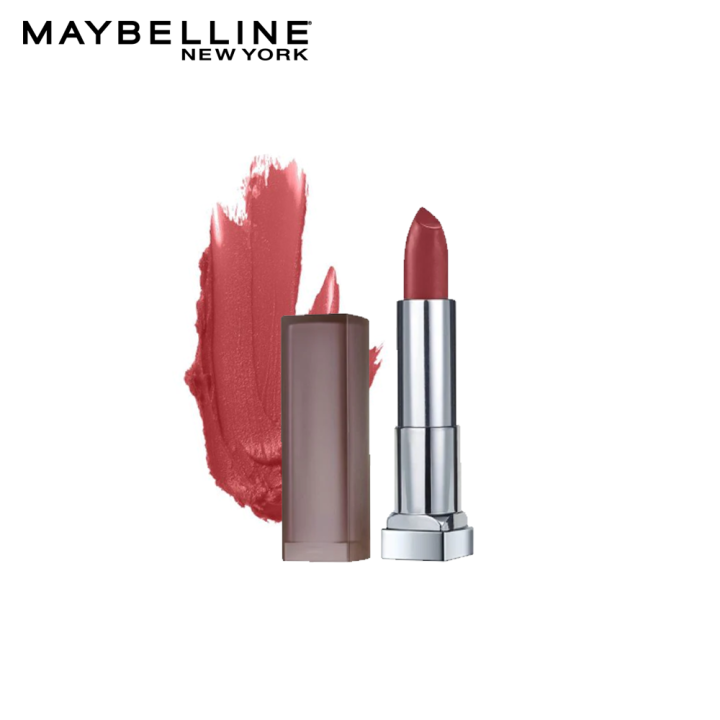 Maybelline New York Color Sensational Creamy Matte Lipstick - 660 Touch of Spice